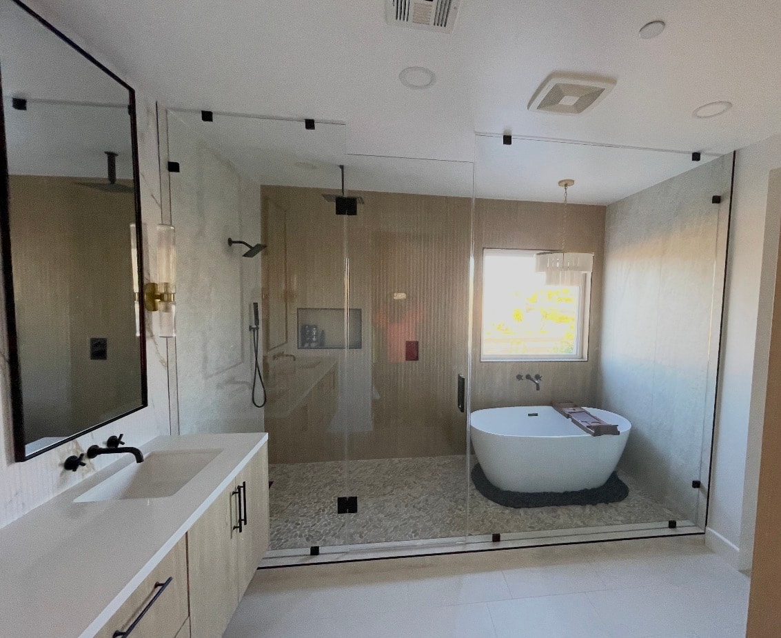Luxury bathroom renovation
